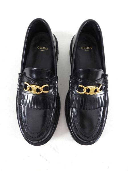 vintage celine loafers|cheap celine flats.